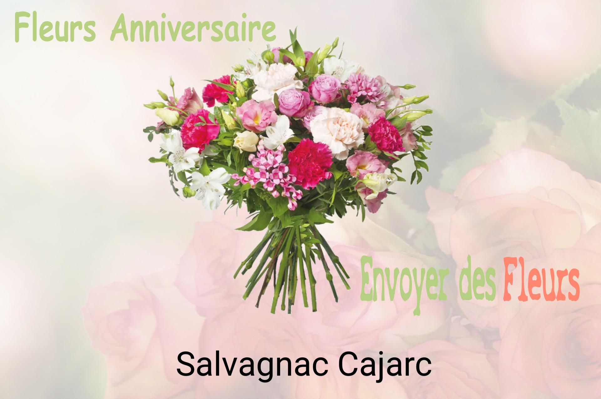 Bouquet de fleurs d’anniversaire livré à Salvagnac-Cajarc